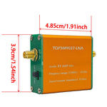RF Radio Amplifier 100K-6GHz RF Amplifier Module TQP3M9037-LNA Ultra Low Noise Signal Enhancer Preamplifier