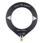 Wideband SDR Antenna 10kHz-180MHz Donut Loop Antenna SMA Male Connector for Shortwave Medium Wave Reception
