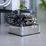 LinkMejor V8 Alloy Mechanical Model Desktop Ornament Science Discovery Toys Gifts