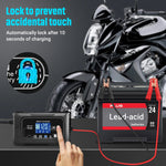 LinkMejor 15A/20A Smart Battery Charger Automatic Pulse Repair Charge for Lead-Acid Lithium LiFePO4 Battery Car Motorcycle Charger
