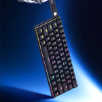 LinkMejor NACODEX NK61 Wired Mechanical Keyboard 61-keys Hot-swappable Red Switch Customized Gaming Keyboards