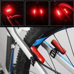 Bike Rear Light  USB Rechargeable Bicycle Tail Light For Cycling Helmet Backpack Safety Warning TailLight
