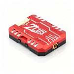 HGLRC Zeus VTX PRO 1.6W 5.8GHz 40CH FPV Transmitter with PIT/25/400/800/1600mW, IRC Tramp, Built-in Mic, MMCX, 7-36V, 5V 500mA Out, 20×20mm, 13g for Long-Range Racing Drone