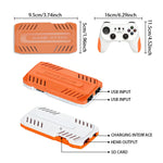[128G] X10 pro 50000+ Games TV Game Stick with Dual 2.4G Wireless Controller Support HD Output Plug and Play Retro Game Console