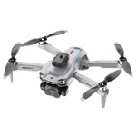 LinkMejor G101 WiFi FPV with 4.5inch LCD Screen Controller HD Dual Camera Servo Gimbal 360° Obstacle Avoidance Optical Flow Positioning Brushless Foldable RC Drone Quadcopter RTF
