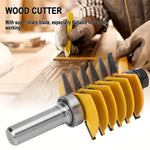 LinkMejor Carbide Finger Joint Router Bit 1/2 Inch / 8MM / 12MM Shank Rust Resistant Woodworking Tool for Precise Milling Compatible with Chainsaw