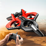 LinkMejor S83 2.4G EPP Glider Altitude Hold Mode 360° Roll 4 Motors 4CH LED RC Drone Airplane Quadcopter Stunt Fighter RTF