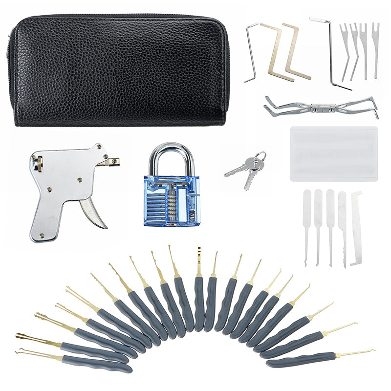 Unlocking Lock Picks Set Key Extractor Tool Locksmith Practice Padlock Skill Transparent
