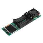 18650 Lithium Battery Capacity Tester Dual Channel Automatic Internal Resistance Tester Battery Power Detector Module Type-C Interface