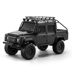 MNRC MN11C RTR 1/18 2.4G 4WD RC Car for Land Rover Rock Crawler LED Light Climbing Off-Road Climbing Truck Full Proportional Portal Axle Classic Vehicles Models Toys