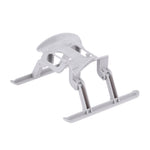 LinkMejor Foldable Extended Heighten 40mm Landing Gear Skid Legs Protector Support for DJI FLIP RC Drone Quadcopter