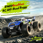 LinkMejor C37 RTR 1/16 2.4G 4WD 65km/h Brushed/Brushless RC Car LED Light Off-Road Climbing Monster Truck High Speed Full Proportional Vehicles Model RTR Toys