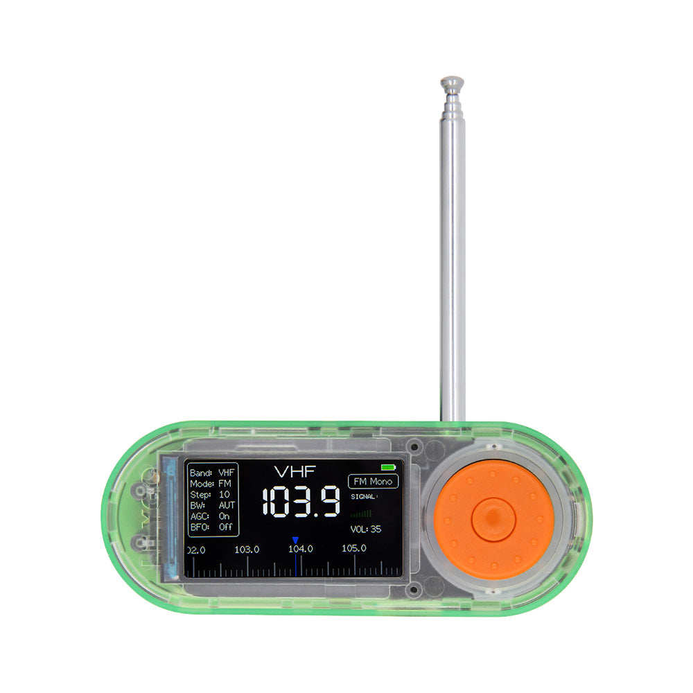 LinkMejor® T-Embed SI4732 ESP32-S3 Radio Development Board AM/FM/SW/LW DSP Rotary Encoder TFT Screen MIC Audio TF Card Battery Powered