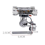 LinkMejor Brushless Gimbal 3-Axis Camera Mount with 32 Bit Storm32 BGC Controller Board DRV8313 Driver for FPV Drone DIY FPV