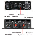 LinkMejor 12V  40Wx2 Power Amplifier 2.0 Channel  90DB Car Small Power Amplifier