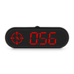 G9 Car HUD Head-up Display Car GPS Multi-function Speedometer Compass HD Head-up Display 360° Rotating Suction Fit All Vehicle