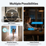 LinkMejor Orb-ZBW1 Zigbee3.0 Smart Wall Switch 1-Gang ZBMINIR2-E Compact In-Wall Design Work with Alexa SmartThings Require Zigbe Hub