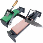 Aluminum Knife Sharpening Frame Fixed Angle Grinder 4 Angle Woodworking Carving Chisel Grinding Fixture for Scissors Planer Chisel Professional Whetstone Grinder with Non-Electric Manual Operation