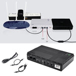 Optical Router Adapter 10400mAh Lithium Battery Uninterrupted Power Supply Multi-Output 5V 9V 12V 15V 24V Portable and Fireproof
