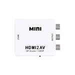 Eachine EV100 HDM1 to AV Converter Module with1080P HD Input, CVBS RCA Output, NTSC/PAL, Video & Audio Sync, Plug & Play, Complete Cable Set for Analog FPV Goggles