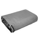 600D Trailer Cover Waterproof Windproof Dust Protector With Rubber Belt 155x95x13cm