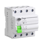 LinkMejor RCD RCCB Type B Earth Leakage Residual Current Circuit Breaker Evse 2P 4P AC 63a 30ma 100ma 300ma 10KA Din Rail 230V