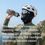 LinkMejor Ice Silk Sun Protective Full Face Gear UPF 50+ Breathable Balaclava Helmet Liner For Summer Outdoor Cycling Motorcycle