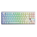 LinkMejor F87 Pro V2 Custom Mechanical Keyboard with LED Matrix Display Gasket Structure Wireless Tri-Mode 80% Layout RGB Hotswap Keys 8K Return 10000mAh Esports Gaming Keyboard