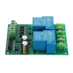 30A 12V 24V DC Motor Controller Relay Board Forward Reverse Control Limit Start Stop Switch for Garage Door Crane Elevator