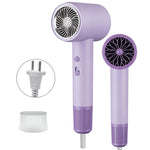 2000W Powerful Hair Dryer 5-Level Temperature Adjustment Dual Switches with Rotating Nozzle 220~240V Salon Hair Dryer for Home