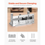Belt Grinder Knife Jig Adjustable 85-115 Degree Aluminum Alloy Knife Sharpening Guide Compatible with Belt Sander Bench Grinder Knife Sharpener