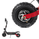 LinkMejor 60V 38.4Ah 2800W 11 inch Electric Scooter Hub Motor Front/Rear Drive Brushless Motor with Vacuum Off-Road Tires for LinkMejor TI30 Replacement