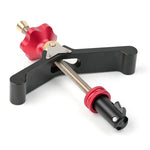 LinkMejor 1pc Woodworking MFT Bench Dog Hold-Down Clamp Quick Adjustable Desktop Presser Plate Duty Horizontal Holding Fixture Workbench Thickness Under 80mm