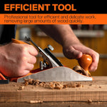 Pony Jorgensen No.4 Smooth Plane 10" Wood Planer Hand Planer for Woodworking Hand Plane Wood Plane Jack Plane for Trimming Wood Planing Craft Smoothing Plane with Ductile Iron Body Adjustable Cutting Depth
