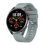 H5 1.28-inch HD Screen ECG Non-invasive Blood Glucose Measurement bluetooth Call Heart Rate Blood Pressure SpO2 Monitor Sleep Monitoring HRV Function Breathing Exercise Female Cycle Multi-sport Modes IP68 Waterproof Smart Watch
