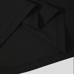 LinkMejor Mens Tank Top Fashion Leather Shoulder Strap Design Solid Color Knitted Vest Summer Sleeveless Men's Undershirts