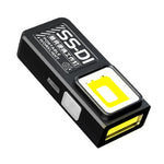 LinkMejor WS-SSD1 LED COB Mini Flashlight USB Rechargeable Mini Torch Portable EDC Working Light With Magnet Outdoor Emergency Hiking Fishing Lantern