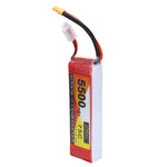 LinkMejor 11.1V 5500mAh 75C 3S LiPo Battery XT60 Plug for RC Drone