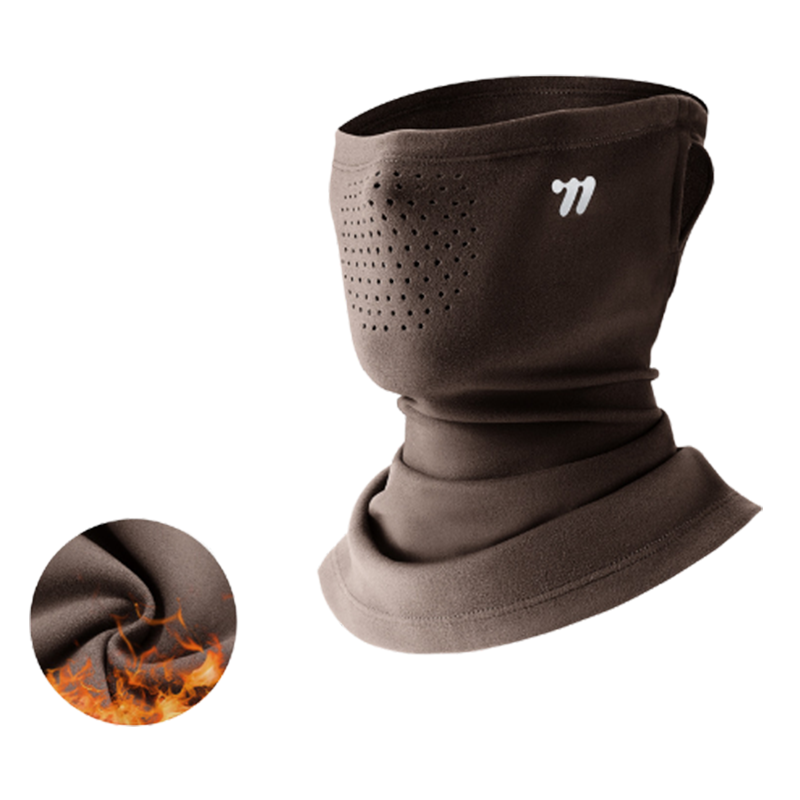 WEST BIKING Ear-hanging Thermal Cycling Mask Winter Breathable Windproof High Elastic Warm Neck Wrap for Cycling Skiing Climbing Outdoor Sports