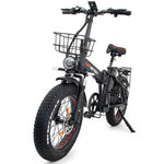 [USA DIRECT] DRVETION AT20 Electric Bike 48V 20Ah Battery 750W Motor Recommended Top Speed 25KM/H 20*4.0inch Tires 90-120KM Max Mileage 150KG Max Load Folding Electric Bicycle
