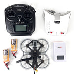 LinkMejor CineApe 25 Analog 2.5Inch 4S Cinematic Whoop RC FPV Racing Drone RTF with RadioMaster TX12 Mark II Remote Controller FPV Goggles