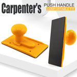 Woodworking Push Handle  Ergonomic Safety Tool for Anti Slip Cutting & Carpenter Accessory ABS with Non Slip Rubber Base