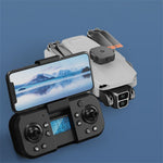 LinkMejor L106 GPS WiFi FPV with Electric Adjustment HD Dual Camera 360° Obstacle Avoidance Optical Flow Positioning Brushless Foldable RC Drone Quadcopter RTF
