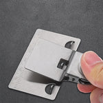 Precision Measuring Tape Clip Metal Ruler Position Clamp for Woodworking Corner Scribing Accurate Measuring Tool Accessory