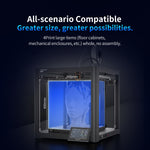 [EU/US Direct]TRONXY VEHO 4 3D Printer 400x400x400mm Build Volume 700mm/s Print Speed 36 Point Auto Leveling Klipper Firmware 7-inch Touchscreen FDM 3D Printer