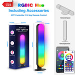 LinkMejor RGB Light Bar Rhythm Pickup Atmosphere Desktop Lamp Remote Control for Gaming Computer Room Bedroom