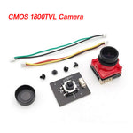 LinkMejor 5.8GHz 48CH 2W VTX with 1800TVL FPV Camera MMCX 7-32V 5-10KM Long Range for RC FPV Drones