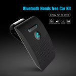 SP09 Handsfree Bluetooth 4.2 Car Kit Speakerphone Sun Visor Clip with Auto On Multi-Point for Wireless Calls Music Streaming