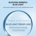 Universal +200 Night Vision/Transparent Reading Glasses for Men Women HD Anti-Blue Light Presbyopia Eyeglasses