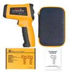 LinkMejor Infrared Thermometer -50~1400C Professional 50:1 Digital IR-LCD Temperature Meter Non-contact Laser Thermometers Pyrometer